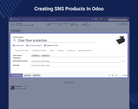 Odoo Website Subscribe and Save
