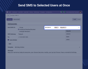 Odoo Taqnyat SMS Gateway