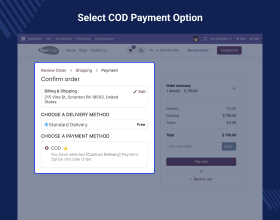 Odoo Website COD Payment Acquirer