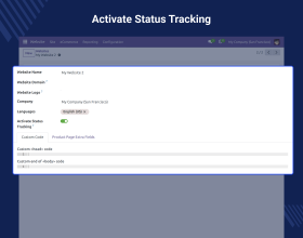 Odoo Website Order Tracking