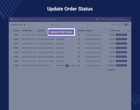 Odoo Website Order Tracking