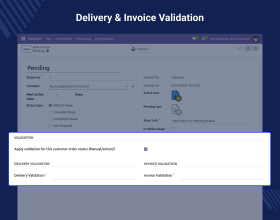 Odoo Website Order Tracking