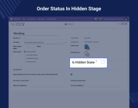 Odoo Website Order Tracking