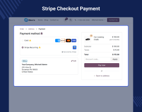 Odoo Website Payment Stripe Recurring For Enterprise