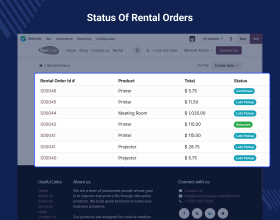 Odoo Website Sale Rental for Enterprise