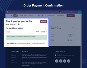 Odoo Website Swish Payment Acquirer