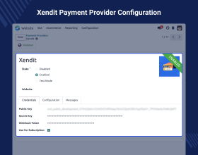 Odoo Xendit Recurring Payment