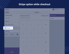 Odoo POS Stripe Payment