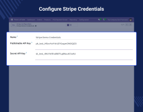 Odoo POS Stripe Payment