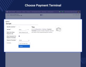 Odoo POS Stripe Payment