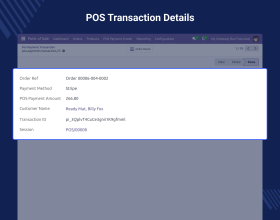 Odoo POS Stripe Payment