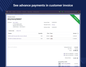  Odoo Sales Order Advance Payments 
