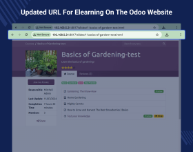 Odoo SEO URL Redirect eLearning