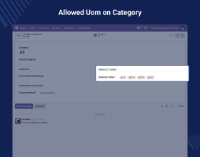 Allowed Units of Measure for Products