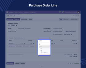 Allowed Units of Measure for Products