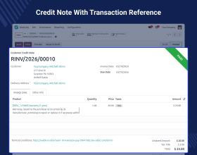 Odoo Direct Refund From Paypal