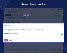 Odoo Direct Refund From Paypal