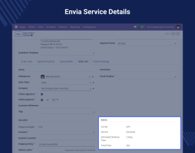 Odoo Envia Shipping Integration