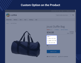 Custom Option Template for Magento 2