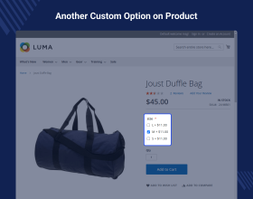 Custom Option Template for Magento 2