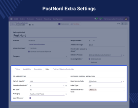 Odoo PostNord Delivery Carrier