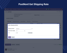 Odoo PostNord Delivery Carrier