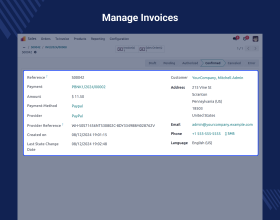Odoo Website Payment Paypal Recurring For Enterprise
