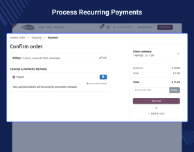 Odoo Website Payment Paypal Recurring For Enterprise