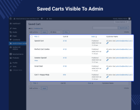 WooCommerce Save and Share Cart Plugin
