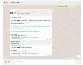 Odoo WhatsApp Shopping Bot & Order Notifications