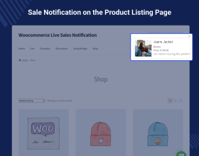 WooCommerce Live Sales Notifications