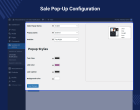 WooCommerce Live Sales Notifications