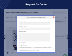 Marketplace Quote System for WooCommerce