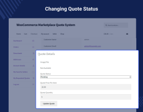 Marketplace Quote System for WooCommerce