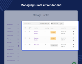Marketplace Quote System for WooCommerce