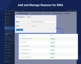 Product RMA for WooCommerce