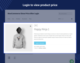 Show Price After Login for WooCommerce