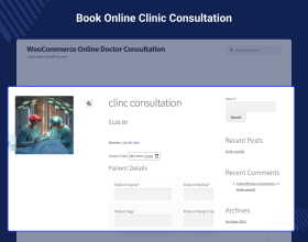 Woocommerce Online Doctor Consultation Plugin