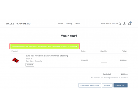 Wallet Management App for Shopify