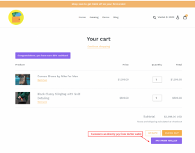 Wallet Management App for Shopify