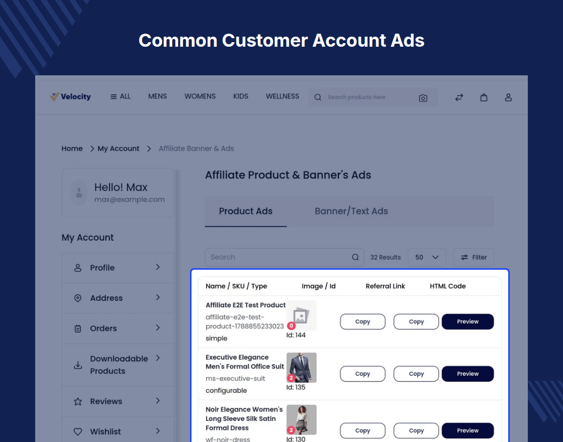 Bagisto Laravel Affiliate System