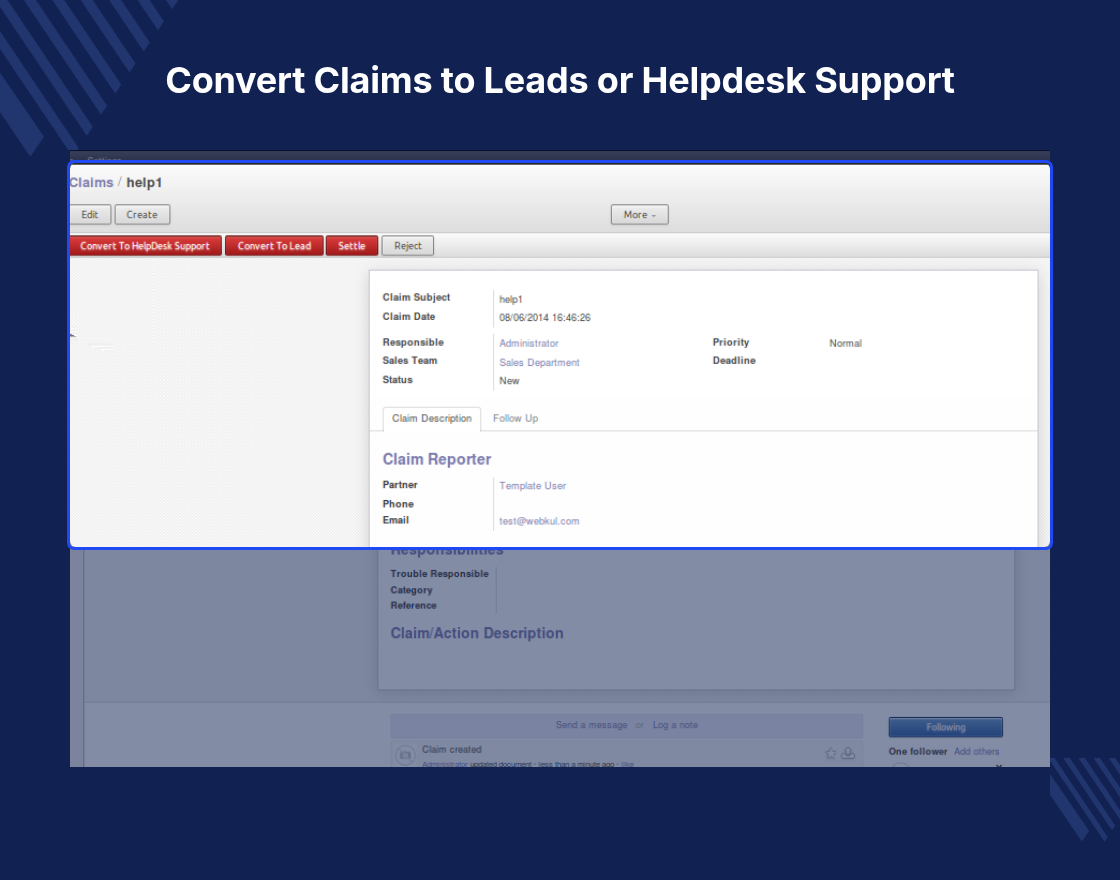 OpenERP CRM LCHD Conversion 
