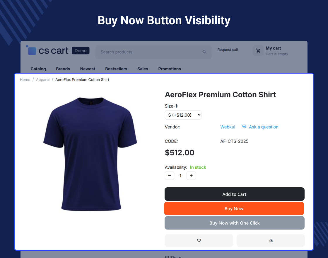 CS-Cart Buy Now