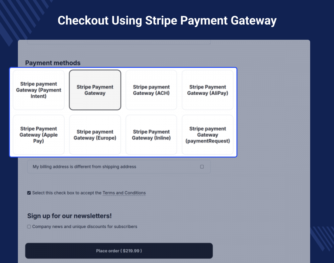 CS-Cart Stripe Payment Gateway