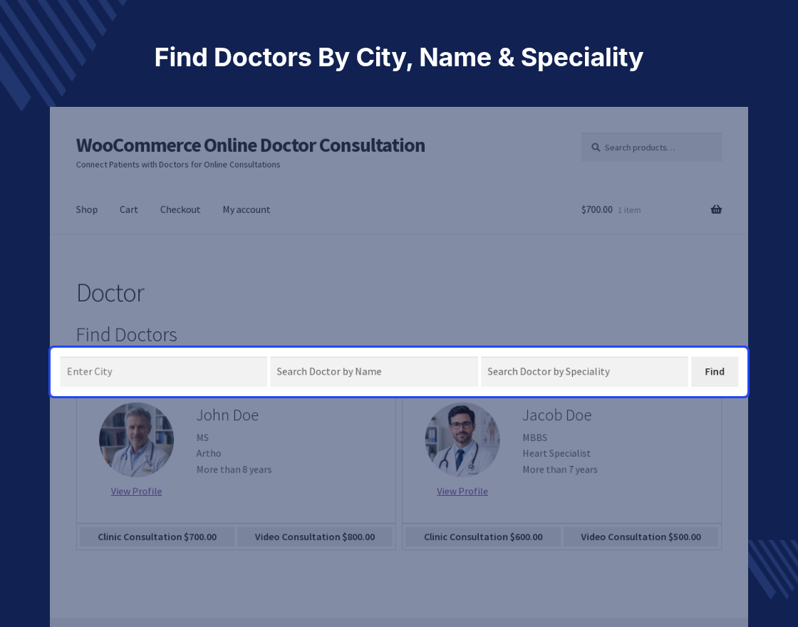 Woocommerce Online Doctor Consultation Plugin