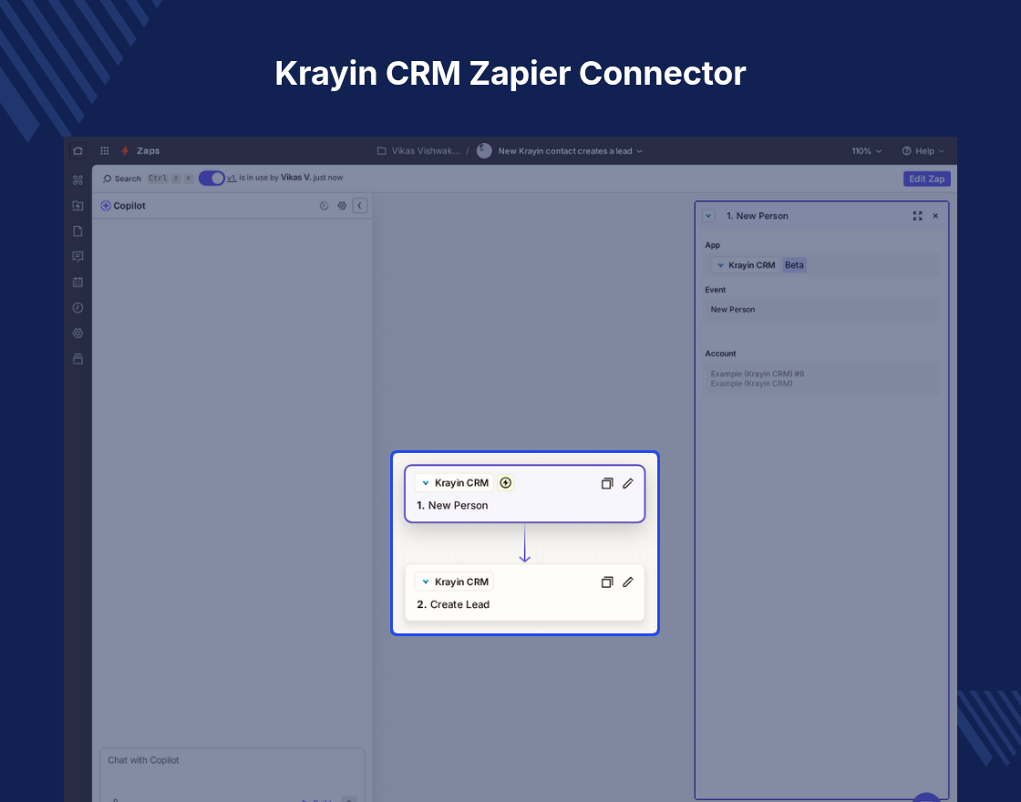 Krayin CRM Zapier Connector
