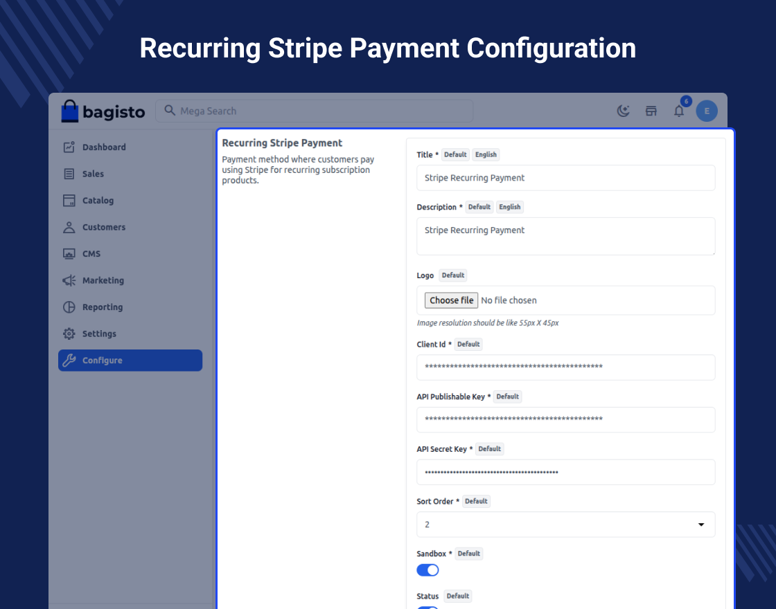 Laravel eCommerce Recurring Payments & Subscription