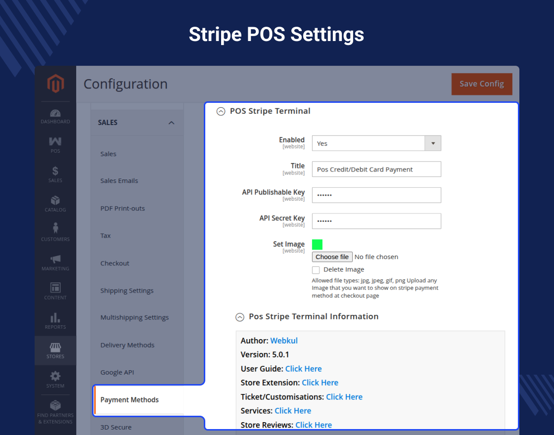 Magento 2 POS Stripe Reader Extension