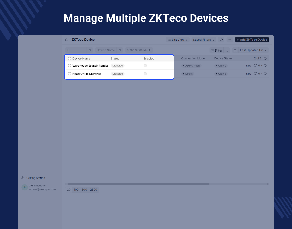 ERPNext ZKTeco Attendance Integration