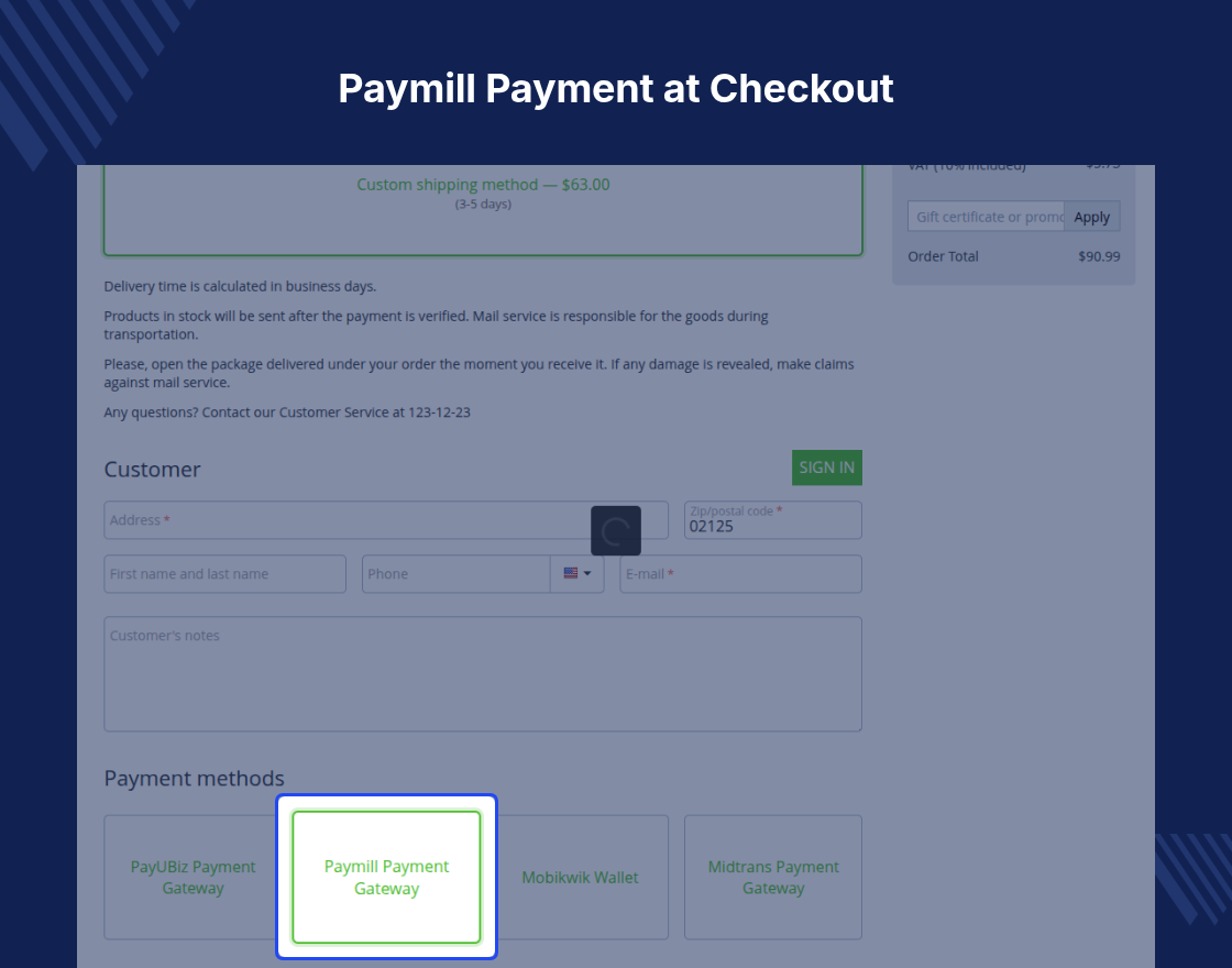 CS-Cart Paymill Payment Gateway
